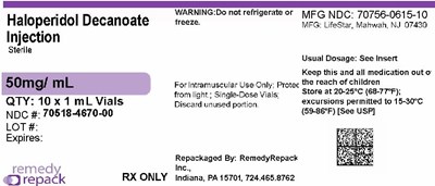 Mm1 (Haloperidol Decanoate 50mg mL 70518 4670 00)